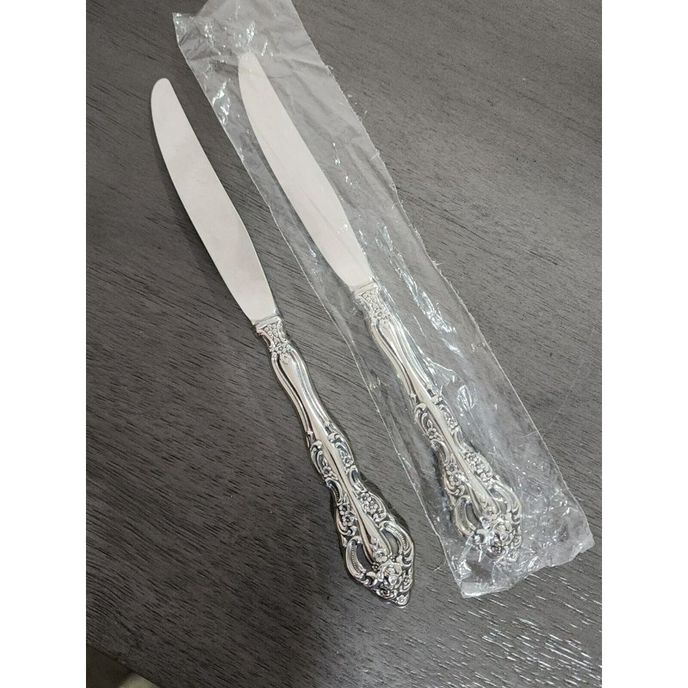 2 Oneida Brahms Hollow Handle Dinner Knife 9" Community stainless flatware - Picture 4 of 6